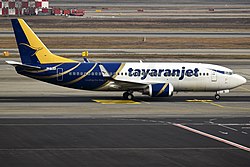 Tayaran Jet, LZ-SIA, Boeing 737-3H4 (49588158967) .jpg