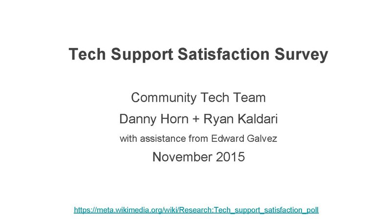 File:Tech support satisfaction survey - Lightning talk.pdf