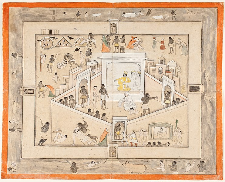 File:The Court of Yama, God of Death, circa 1800.jpg