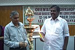 The Minister of State (Revenue), Shri. S.S. Palanimanickam inaugurating the three day workshop for Prasar Bharati PTCs of Tamil Nadu, organised by AIR & DD, in Chennai on November 12, 2008.jpg