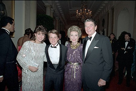 The Reagans with Michael J. Fox and Nancy McKeon.jpg