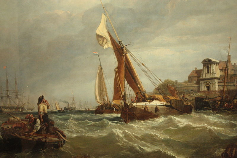 File:Tilbury Fort - Wind Against Tide by Clarkson Stansfield, 1849.JPG