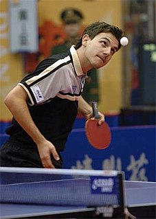 Timo Boll German table tennis player