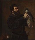 Thumbnail for Portrait of a Man with a Falcon