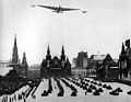 Tupolev ANT-20 "Maxim Gorky" overflying Red Square, Moscow.jpg