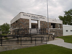 Tuttle Public Office - Tuttle, North Dakota 6-13-2008.jpg
