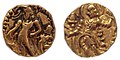 Two Gold coins of Chandragupta II.jpg