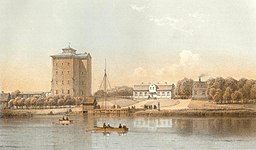 Tynnelsö slotte 1869.