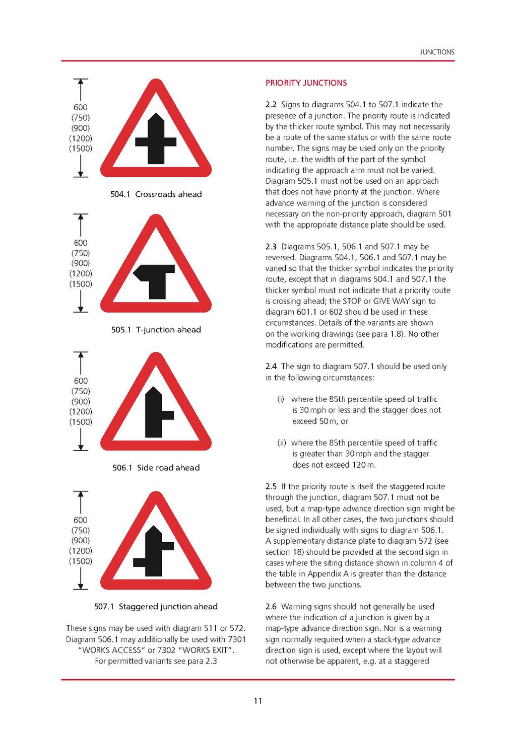 Page Uk Traffic Signs Manual - Chapter 4