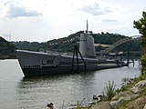 il sommergibile USS Requin a Pittsburgh