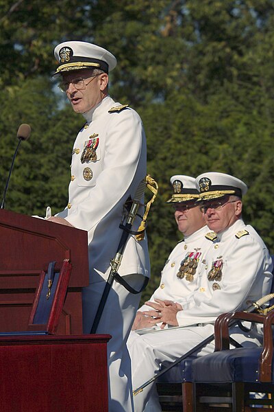 File:US Navy 030929-N-2383B-033 Rear Adm. Christopher E. Weaver, the 83rd Commandant of Naval District Washington (NDW) makes his remarks.jpg