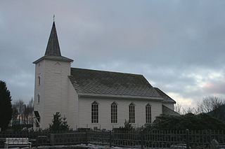 Valestrand Church Church in Vestland, Norway