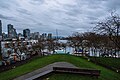 * Nomination Vancouver Skyline from Ron Basford Park, Granville Island. --Xicotencatl 15:57, 16 June 2016 (UTC) * Decline Messy composition, vertical lines, light conditions and too generic file description, sorry --Moroder 18:40, 23 June 2016 (UTC)