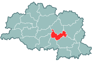 Location of Bješankoviču rajons