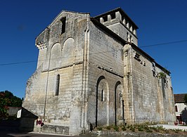 De kerk van Vieux-Mareuil