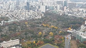 View of Aoyama Cemetery from Roppongi Hills Mori Tower - Dec 2019 - 1.jpg