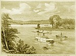 Thumbnail for File:View of Farrar's Island During Civil War From Harper's Weekly.jpg