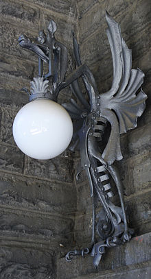 A. Mazzucotelli

Wrought iron lamppost

villa Ottolini-Tosi, Busto Arsizio Villa Ottolini-Tosi - lampione.jpg