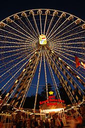 Riesenrad auf dem Hofer Volksfest