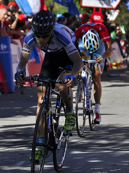 König at the 2013 Vuelta a España, where he achieved a stage victory.
