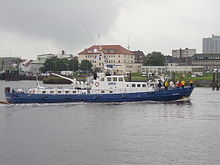 Boat of the Bremen Wasserschutzpolizei in Bremerhaven WSPHB2.jpg