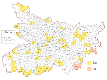 Map of Bihar Legislative Assembly constituencies Wahlkreise zur Vidhan Sabha von Bihar.svg