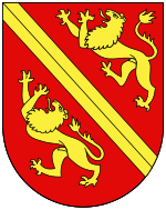 The coat of arms of the Counts of Kyburg after 1264