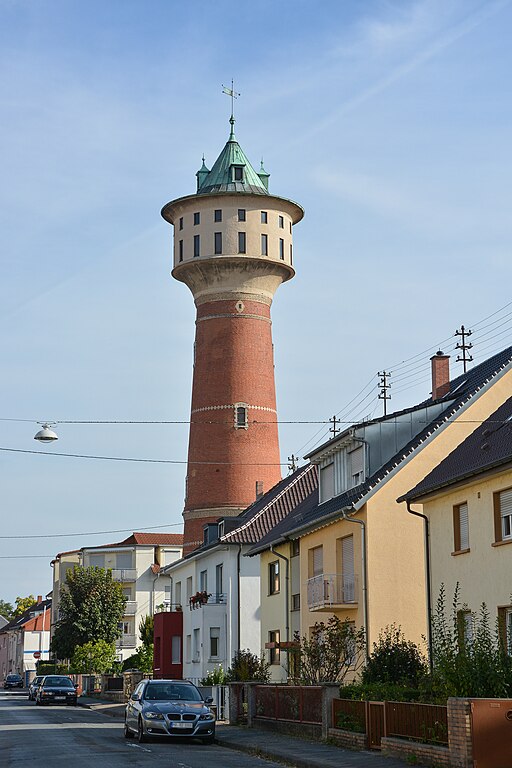 Wasserturm Mannheim-Wallstadt