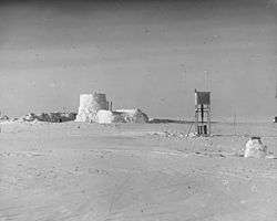 Foto der Station Eismitte 1930