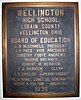 Wellington High School - Plaque.jpg