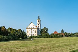 Wemding, Oettinger Straße 100, Kath. Wallfahrtskirche Mariae Brünnlein 20170826 001