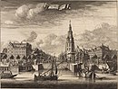 Kikkerbilssluis -gravure uit 1693