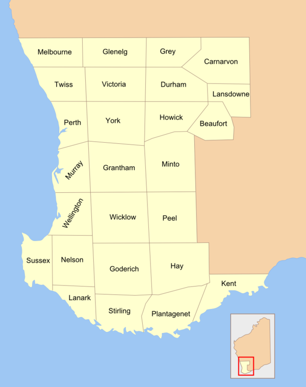 Beaufort County, Western Australia