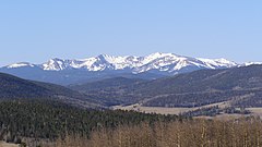Image 19Wheeler Peak in the Sangre de Cristo Range (from New Mexico)