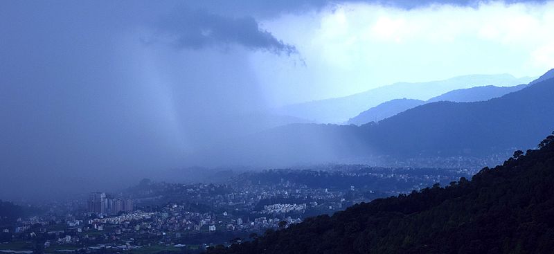 File:When it rains in Kathmandu.jpg