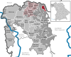 Lage der Gemeinde Wiesen im Landkreis Aschaffenburg