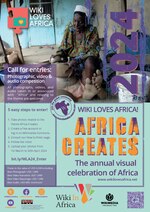 Thumbnail for File:Wiki Loves Africa 2024 A3 Poster CMYK - Option 1 Editable PDF.pdf