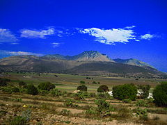 Sierra de Chichicuautla al sur del estado.