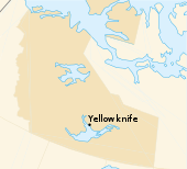 Yellowknife locator map.svg