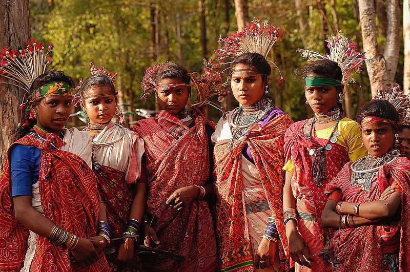 File:Young Baiga women, India.jpg