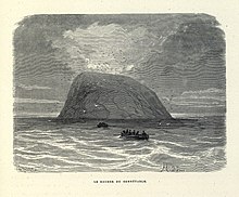 Illustration de l’île du Grand Connétable par Édouard Riou.