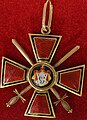 Знак ордена Святого Владимира II степени с мечами.jpg