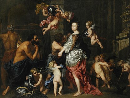 Venus in the Forge of Vulcan by Pieter Thijs