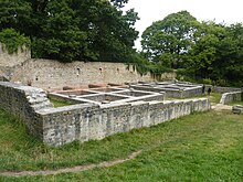 L'ancien bâtiment des salaisons des Plomarc'h (époque gallo-romaine ; servait à la fabrication du garum)