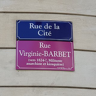 <span class="mw-page-title-main">Virginie Barbet</span> French anarchist and feminist (1824–1883)