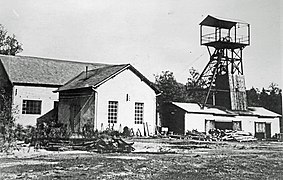Le puits de l'Etançon dans les années 1950.