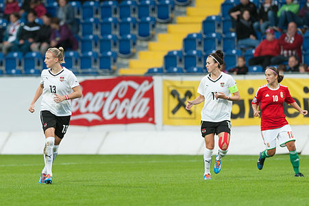 Virgina Kirchberger, Viktoria Schnaderbeck, Fanny Vágó