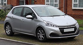 Peugeot 208 2 (2019 à 2024) - Couleurs et code peinture