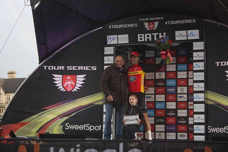 File:2017 Tour Series, Bath - sprints winner Sebastián Mora.JPG