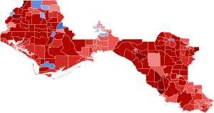 2018 Florida's 2nd Congressional District Election map by precinct.svg